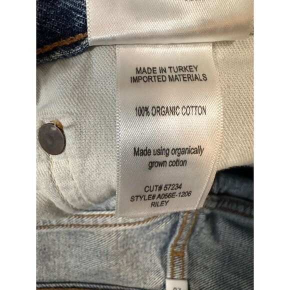 AGOLDE Riley High Rise Straight Crop in Escalate 28 - Picture 4 of 13